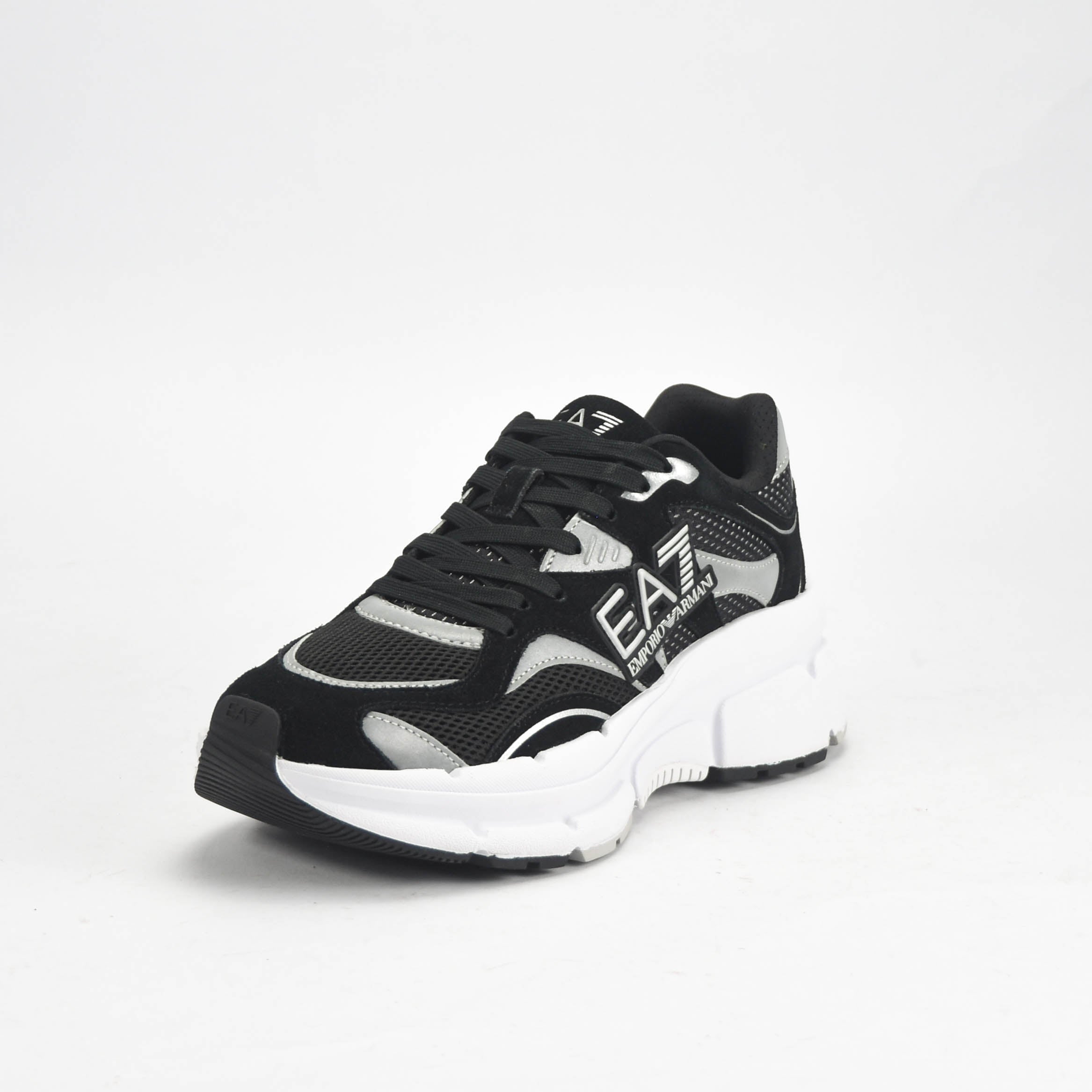 EA7 Emporio Armani Baskets Sportives Style Urbain Homme