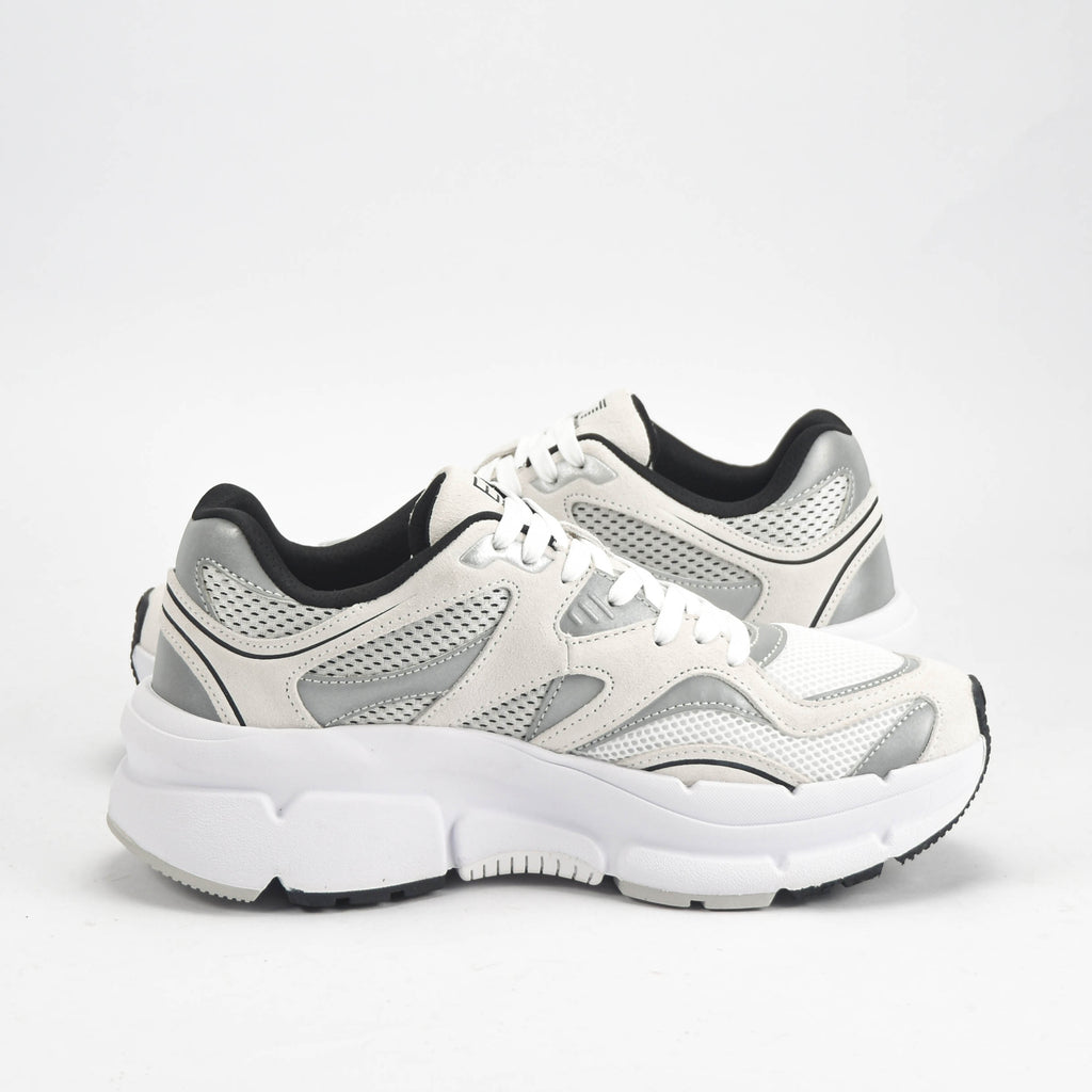 EA7 Emporio Armani Baskets Chunky Design Élégant Homme