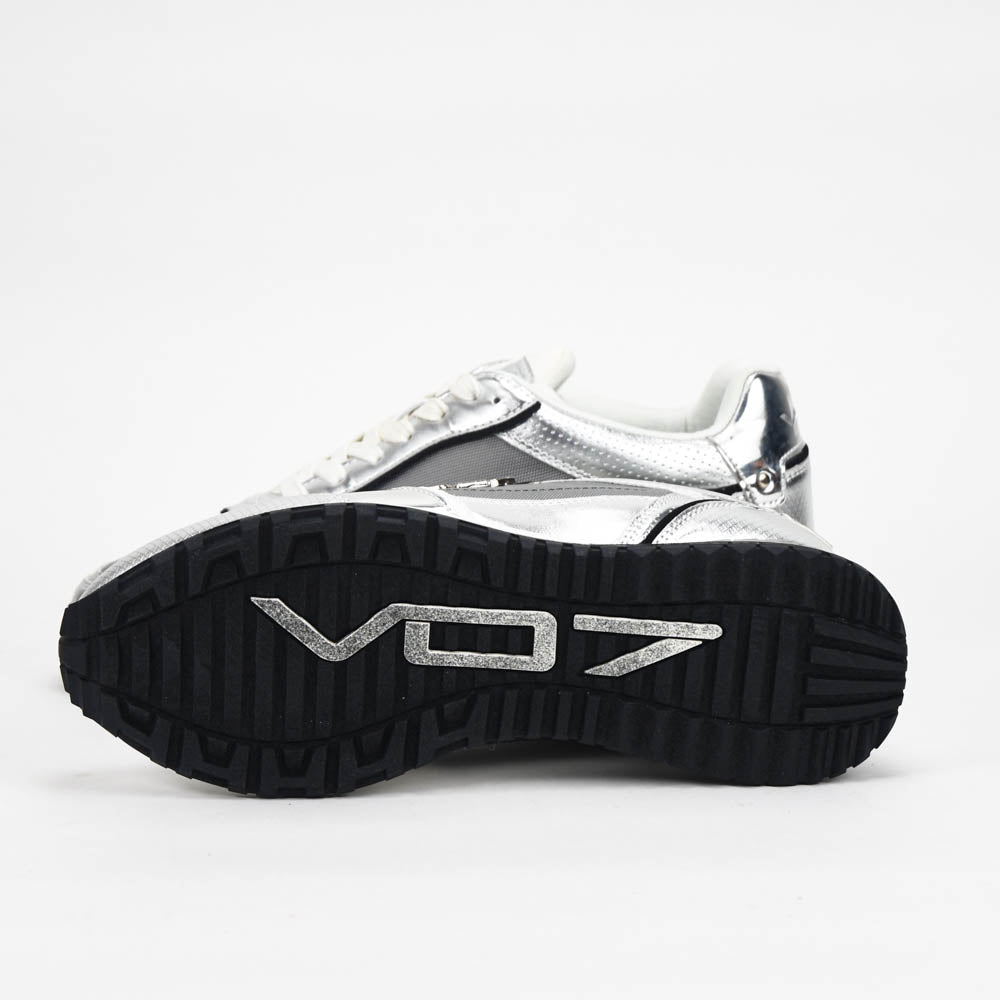 VO7 Baskets Sneakers Design Métallisé Homme