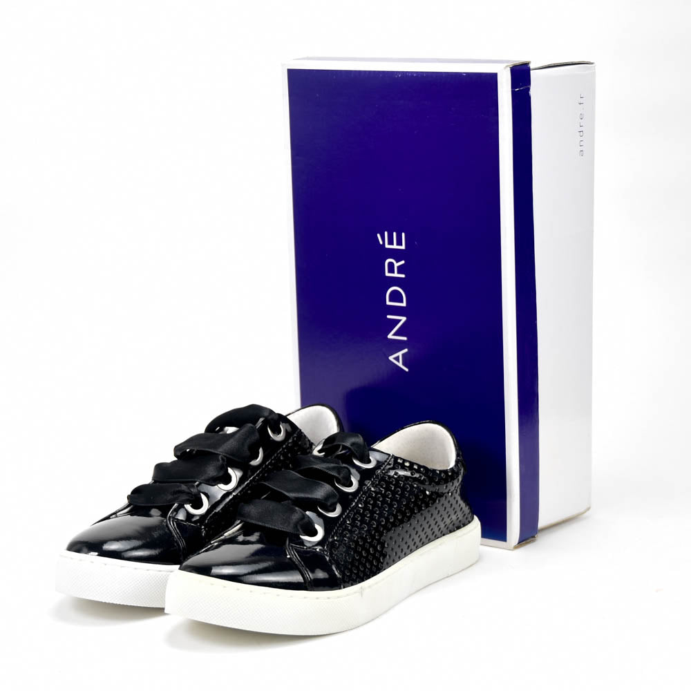 André Baskets Vernies Élégantes Femme