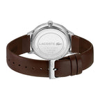 Lacoste Montre Bracelet Cuir Élégante Homme