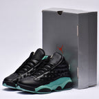 Jordan Sneakers Basket Noir et Turquoise Homme