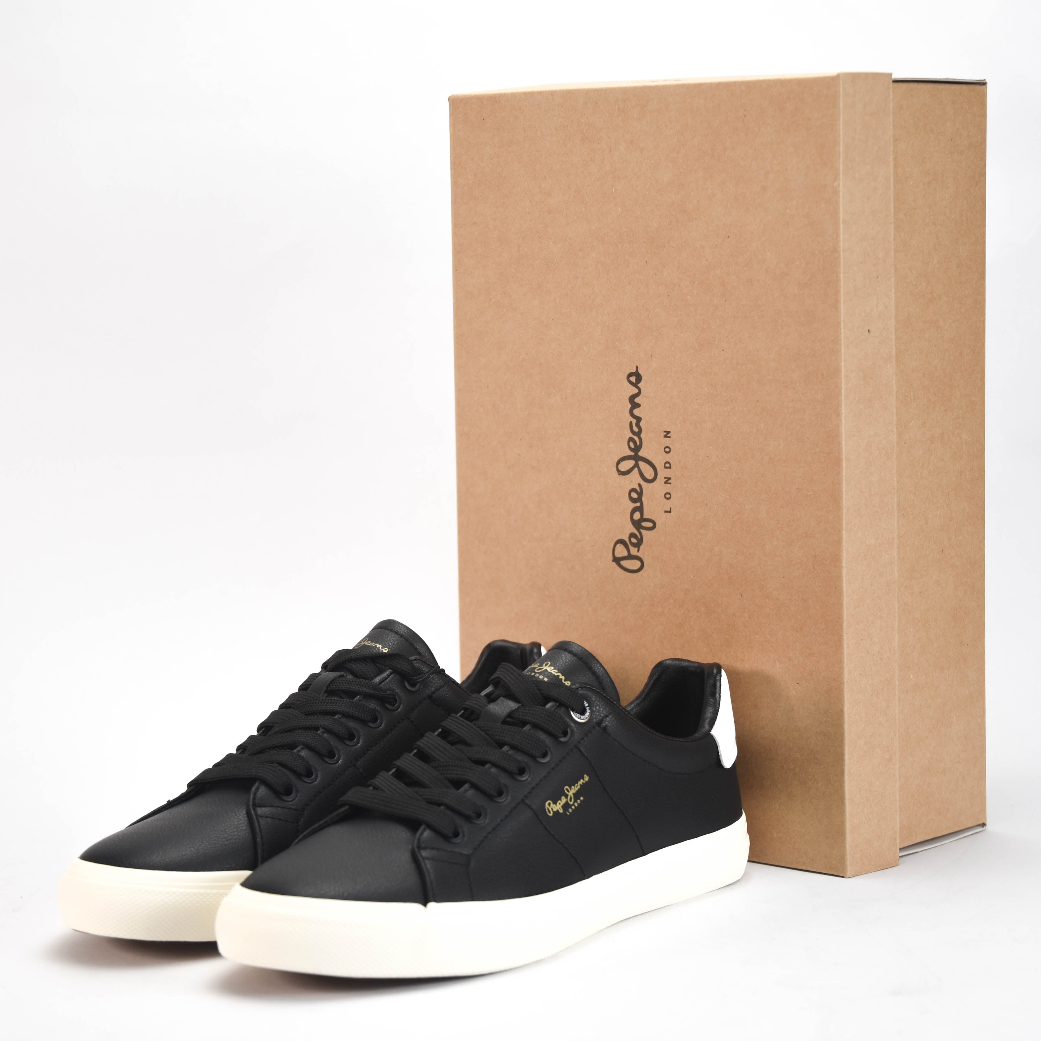 Pepe Jeans Baskets Basses en Cuir Synthétique Homme