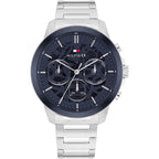 Tommy Hilfiger Montre Chronographe Cadran Bleu Homme