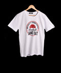 T-shirt BLANC BASSEBALL