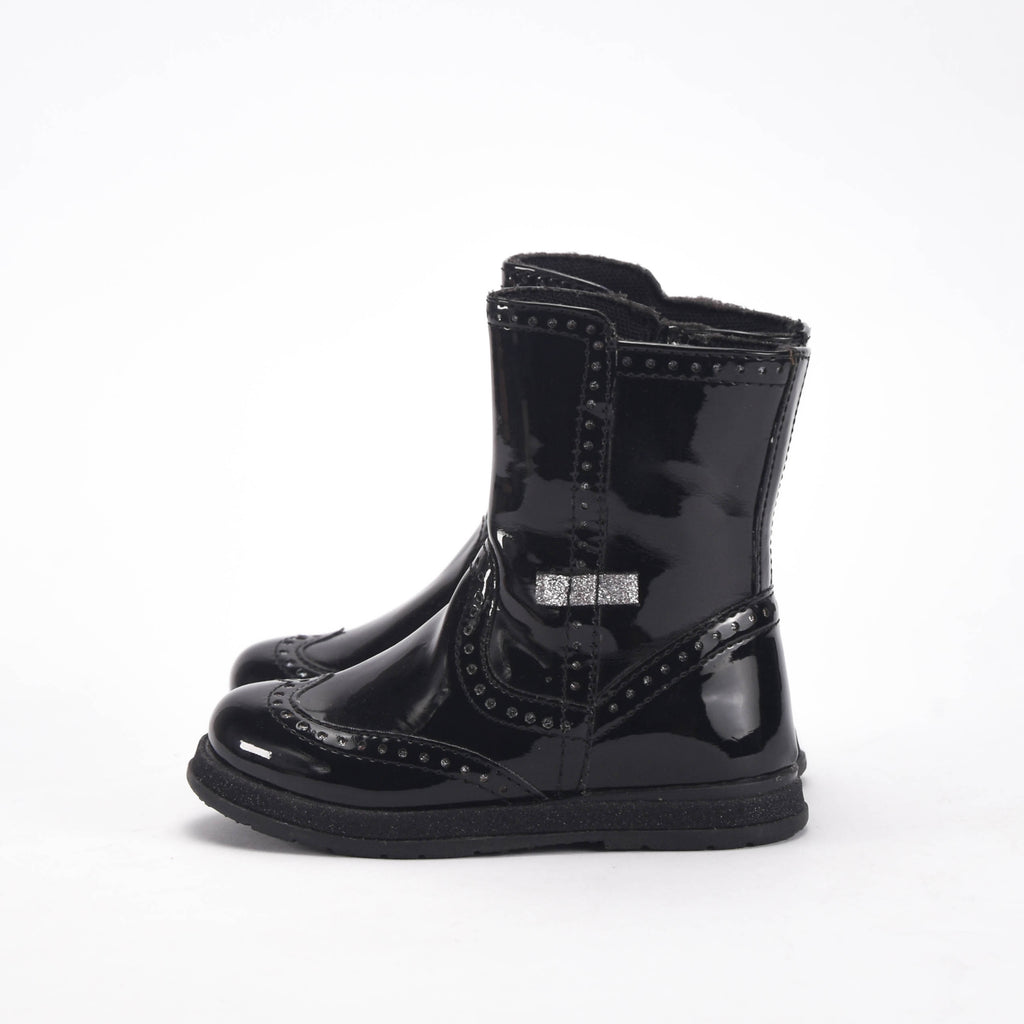 Chicco Bottines Vernies Noires Flex Zone Fille