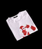 T-shirt Blanc Homme Motif Super-Héros Décontracté