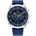 Tommy Hilfiger Montre Chronographe Bracelet Silicone Homme