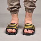 Adidas Adilette Aqua Claquettes Confortables Noir et Or Homme