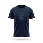 Kimland T-shirt Bleu Marine Logo Homme