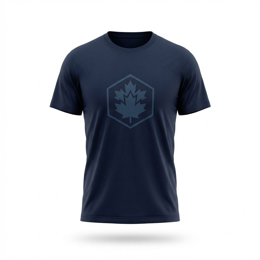 Kimland T-shirt Bleu Marine Logo Homme