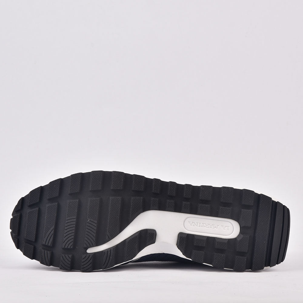 LA MARTINA SCARPA UOMO CAMOSCIO TEX FABRIC BLU﻿ 4