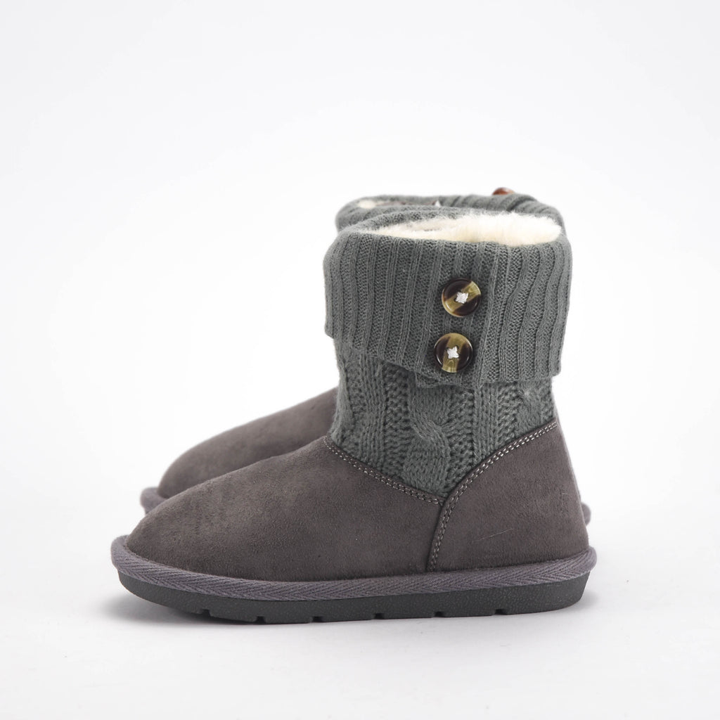 Chicco Bottines Fourrées Chaudes en Tricot Enfant