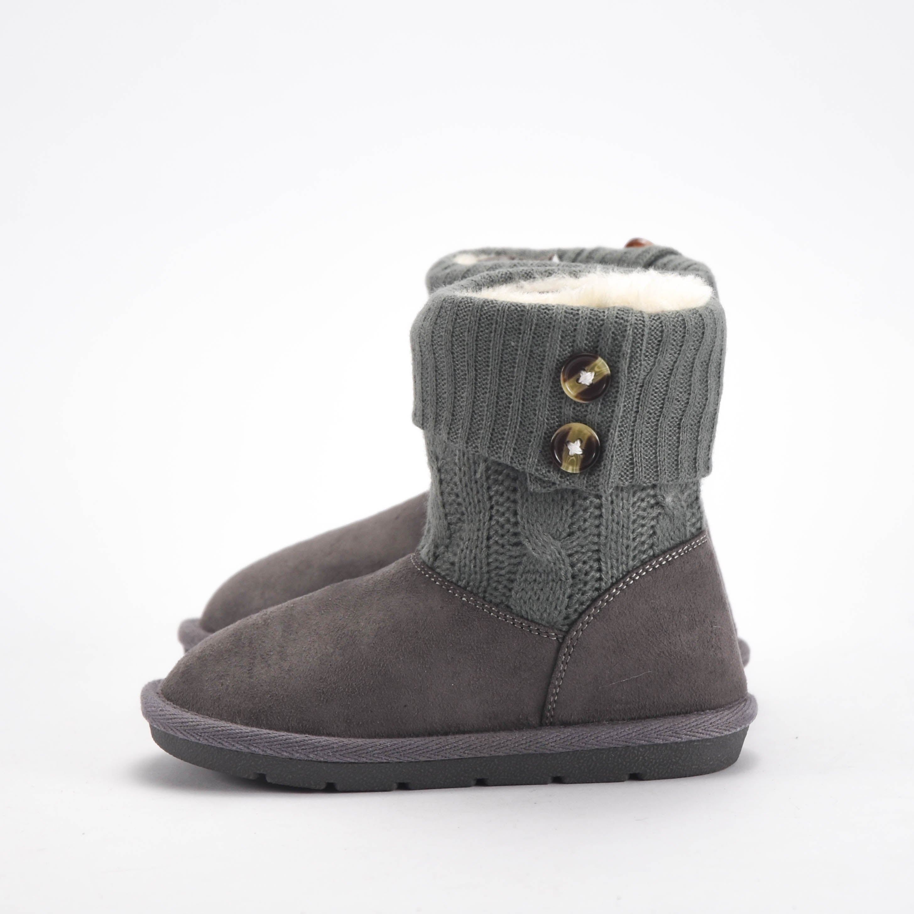 Chicco Bottines Fourrées Chaudes en Tricot Enfant
