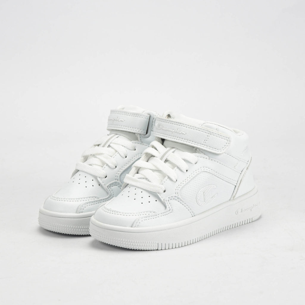 Champion Baskets Rebound Mid Blanches Enfant