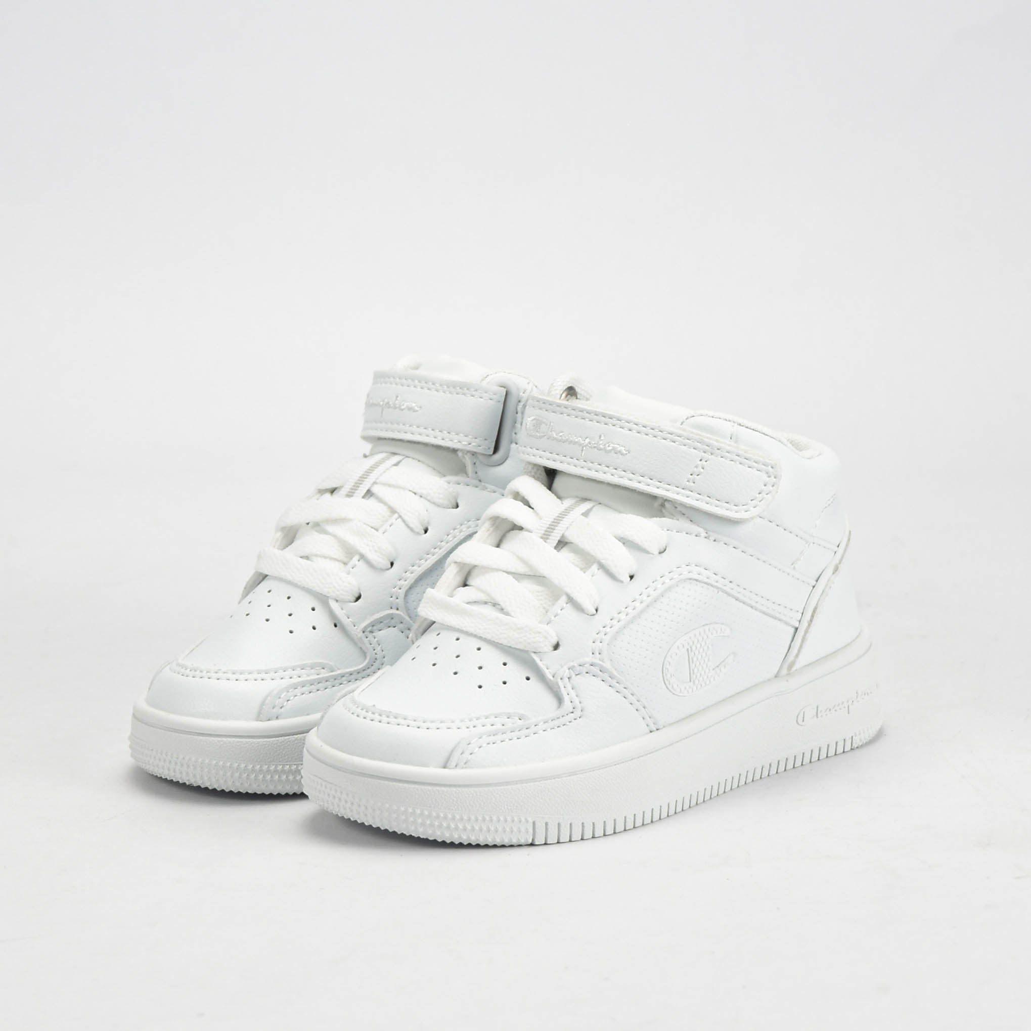Champion Baskets Rebound Mid Blanches Enfant
