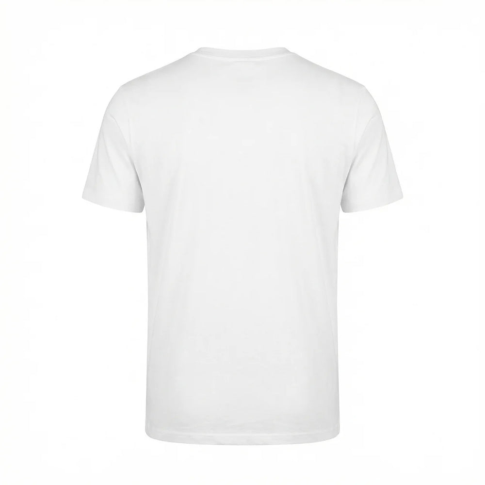 Depart T-Shirt Homme Blanc Basique en Coton