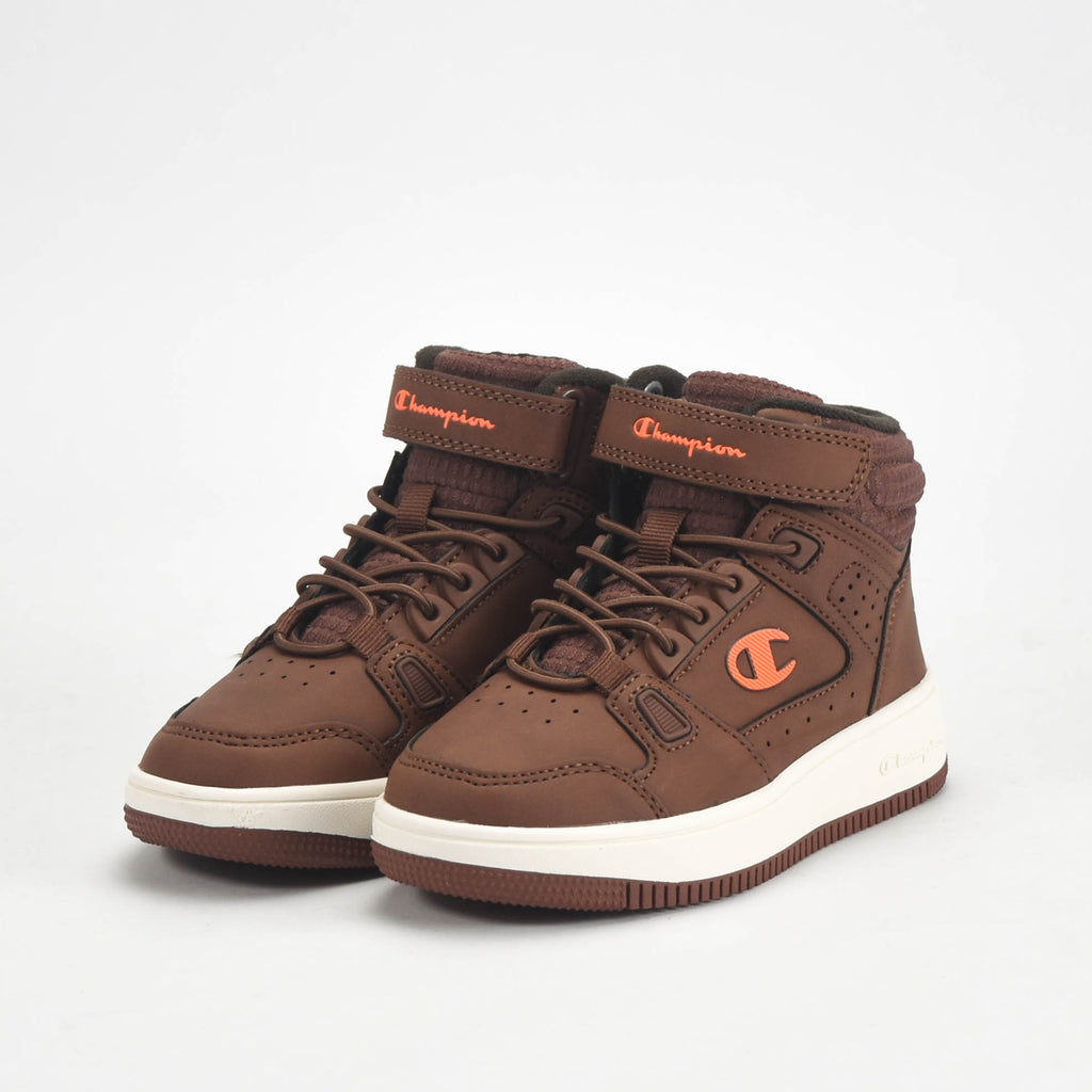 Champion Baskets Montantes Confortables Marron Enfant