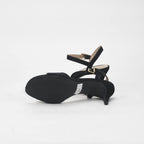 André Sandales à Talons Élégantes Noir Femme