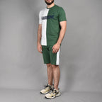 Ensemble Casual Homme T-shirt et Short Bicolore