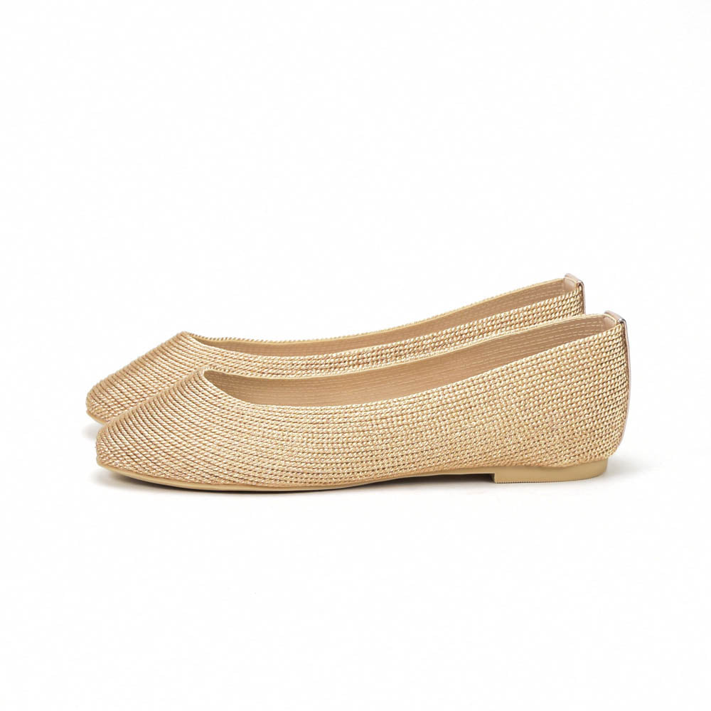 André Ballerines Effet Tressé Élégantes Femme