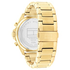 Montre Tommy Hilfiger Chronographe Élégante Dorée Homme