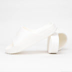 Peak Claquettes Confortables Blanc Pur Unisexe