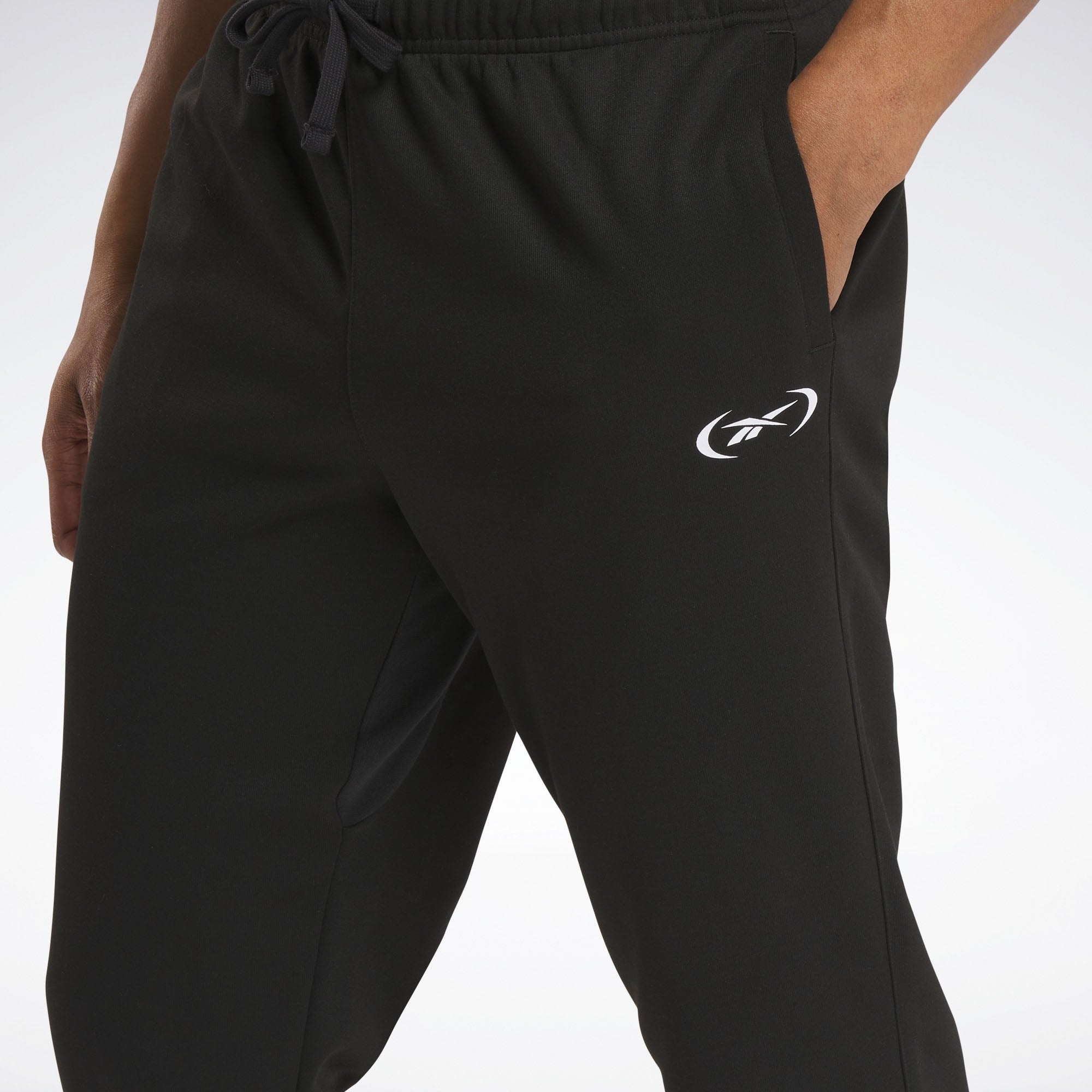 Reebok Pantalon de Sport Basketball Coupe Standard Homme