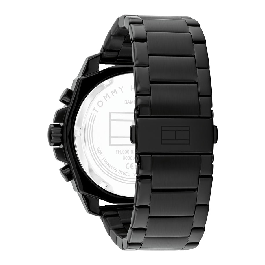 Montre Tommy Hilfiger Chronographe Acier Noir Homme