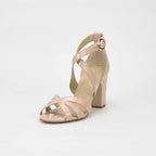 André Sandales à Talons Vernies Élégantes Femme