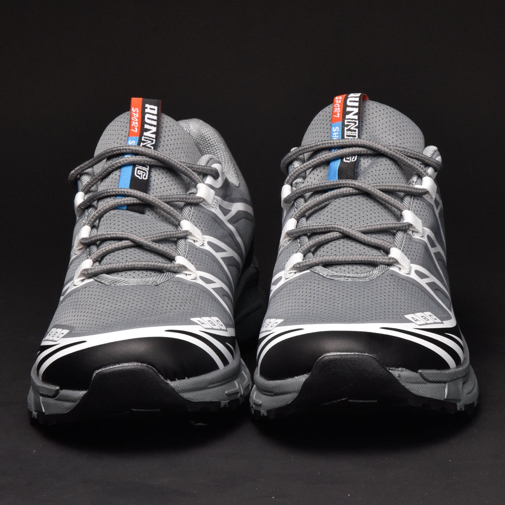 AuraSole Baskets Running Respirantes Homme Gris
