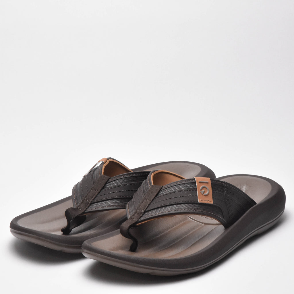 Cartago Tongs Luxemburgo Confortables Homme Marron