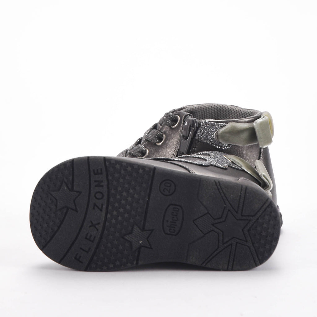 Chicco Bottines Métallisées à Paillettes pour Fille