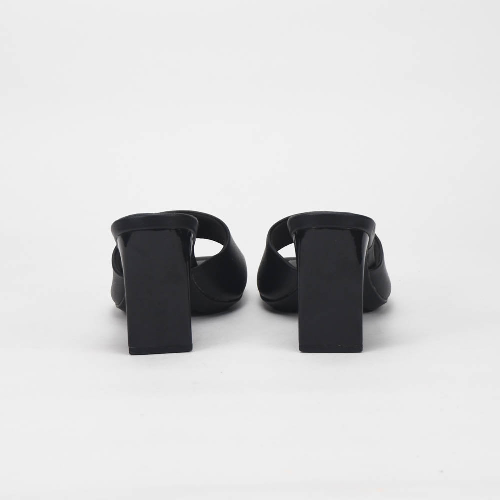 Piccadilly Sabot Femme Élégant à Talon Noir