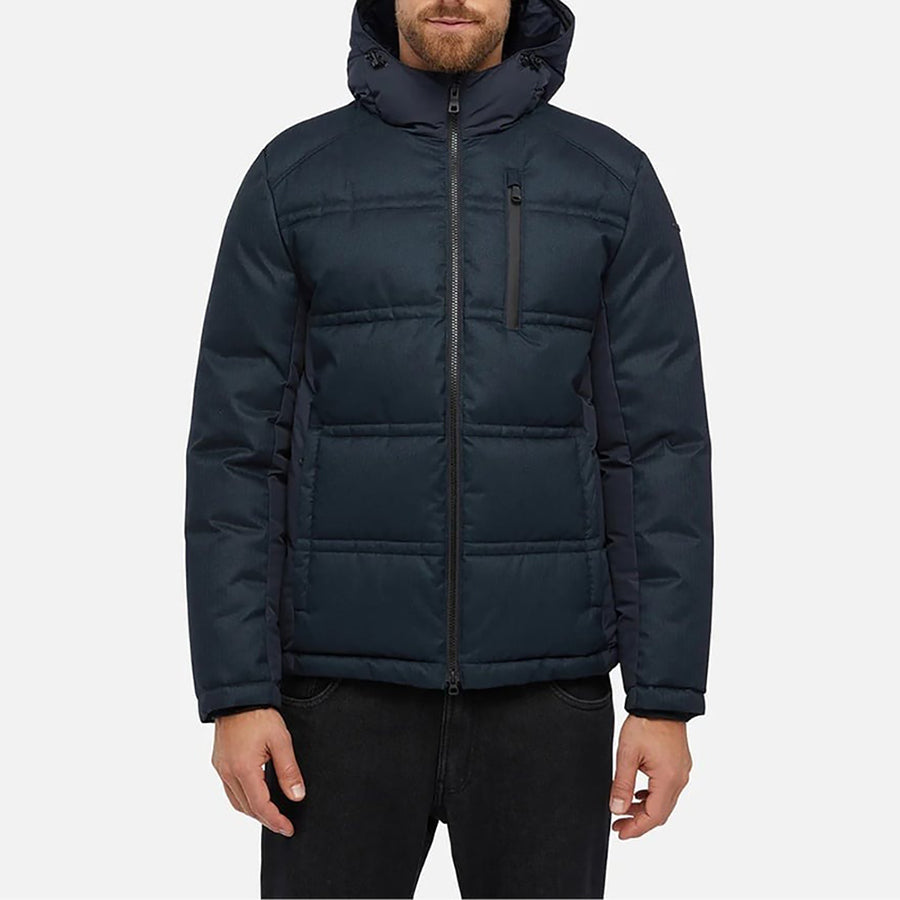 Geox Doudoune Chaude et Respirante Bleu Marine Homme