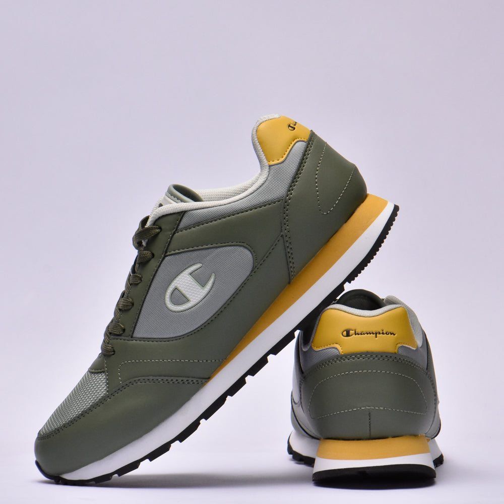 Champion Baskets Basses Confortables Vert Olive Homme