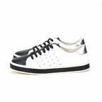 André Baskets Basses Bicolores Élégantes Femme