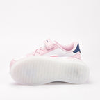 Champion Baskets Basses Roses et Blanches Fille