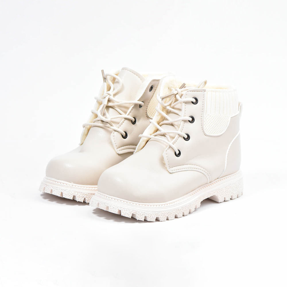 Bottes de neige Blanc-cassé coordonnantes Enfants ﻿ 3