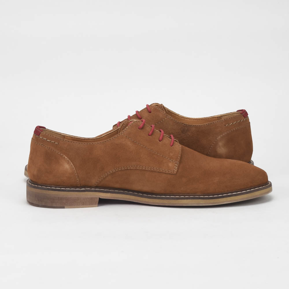 André Chaussures Derby en Daim Marron Élégantes Homme