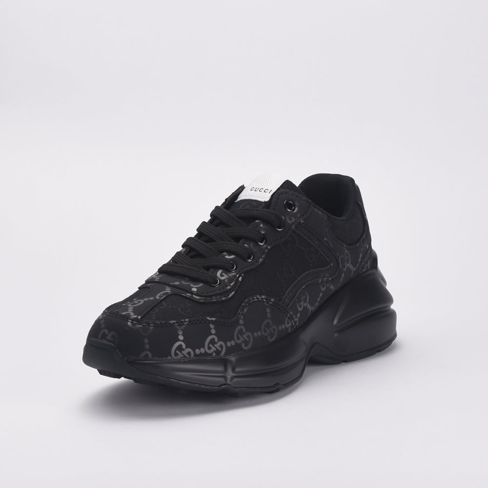 Gucci Baskets Chunky Logo Noir Homme