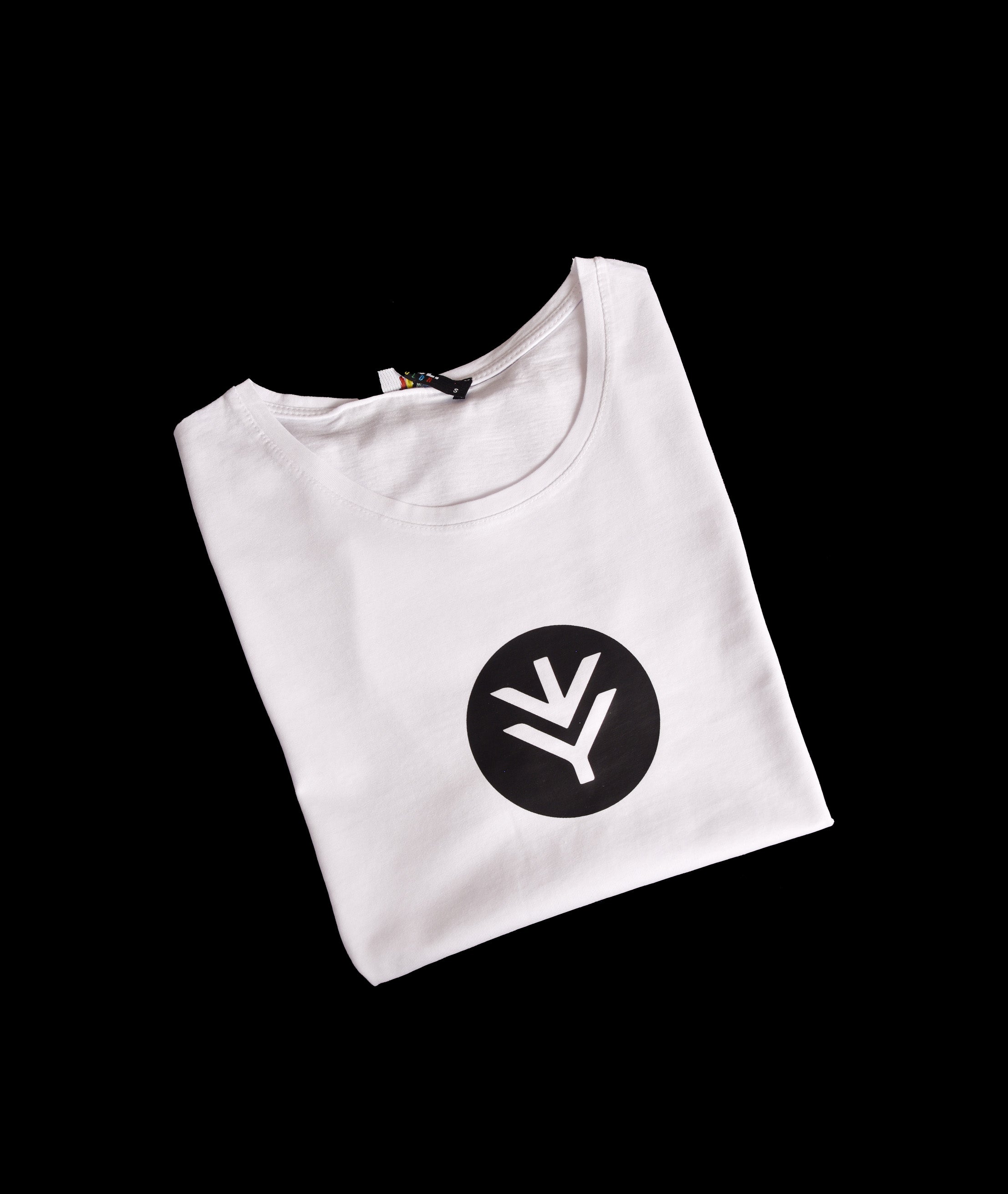 Kimland T-shirt Blanc Logo Noir Homme