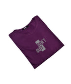 T-shirt VIOLET 2 *DON T QUIT*