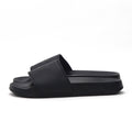 SUN68 Logo Black Slippers