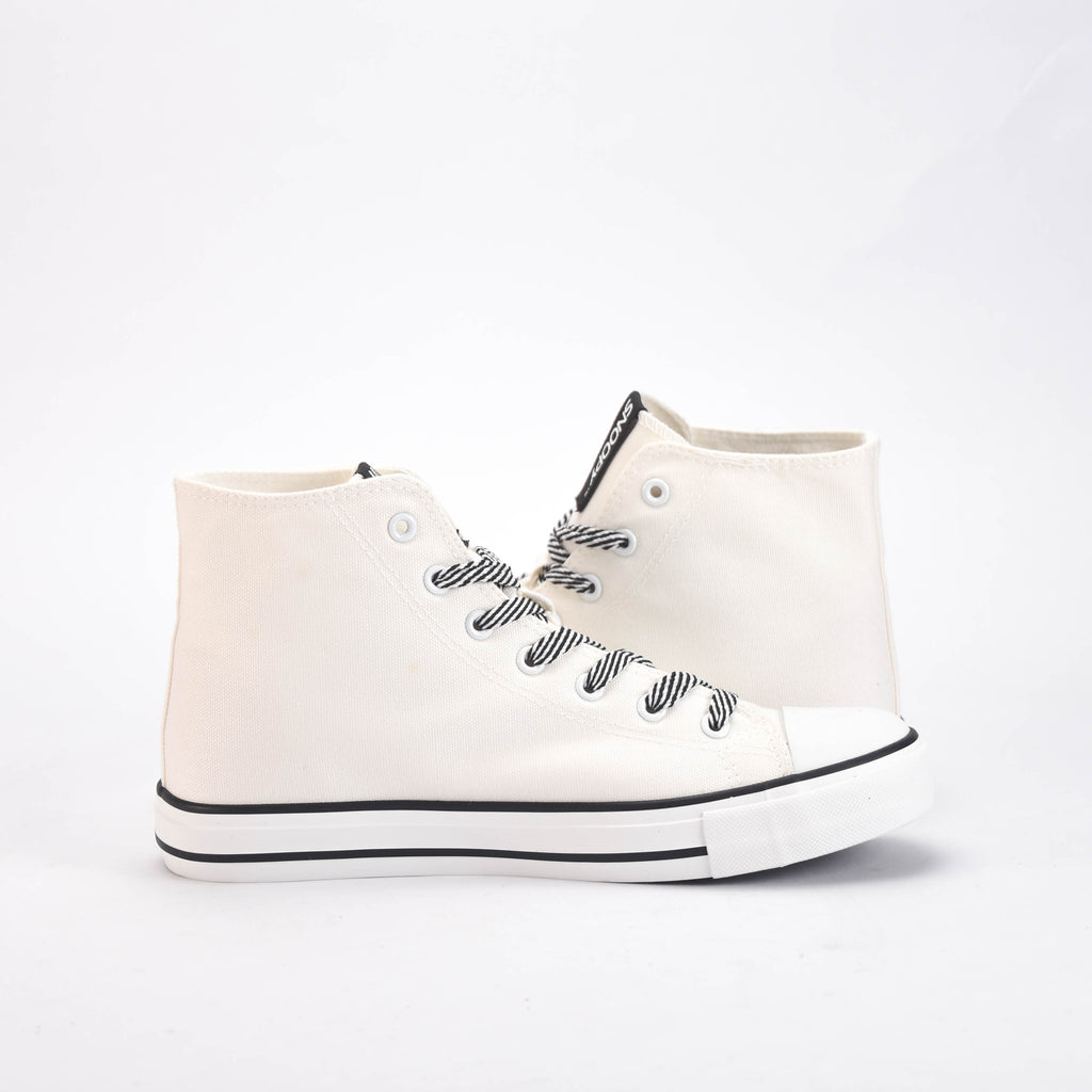 Peanuts Sneakers Montantes Snoopy en Toile Mixte