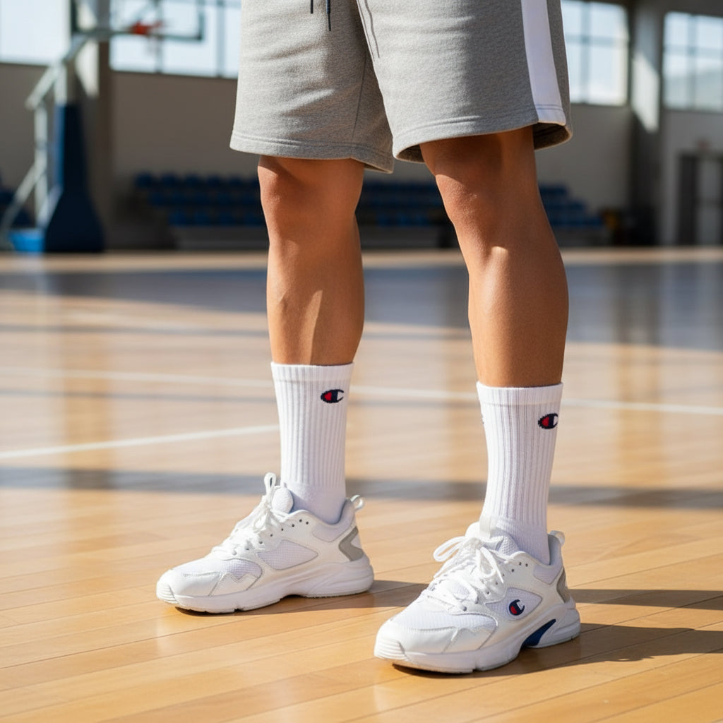 Champion Pack 3 Paires Chaussettes Mi-Hautes Homme