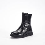 Chicco Bottines Vernies Noires Flex Zone Fille