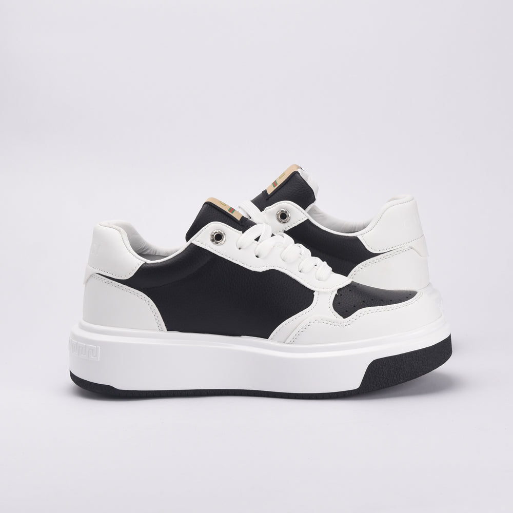 Kimland Baskets Plateforme Bicolores Tendance Femme