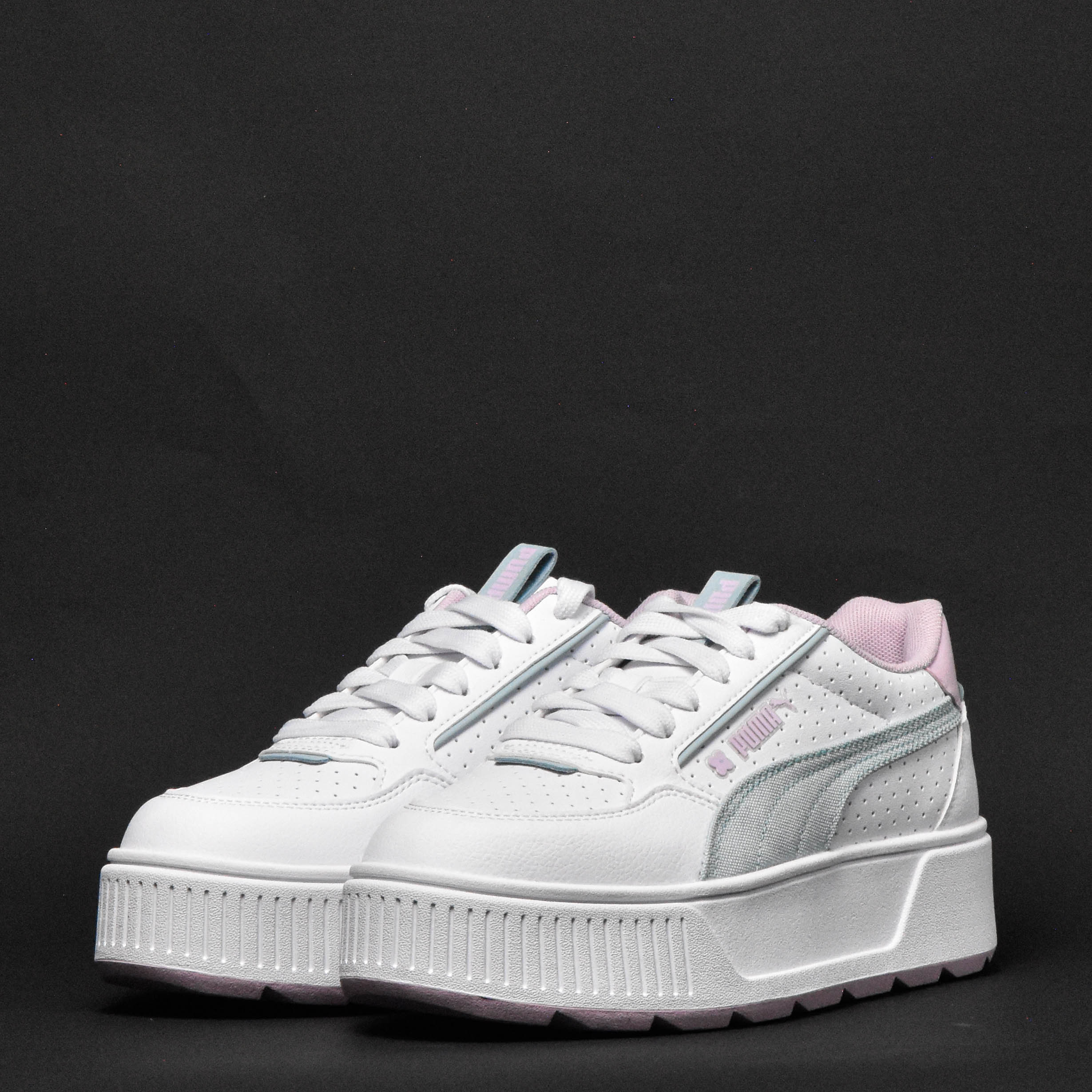 Puma Baskets Plateforme Karmen Style Décontracté Femme