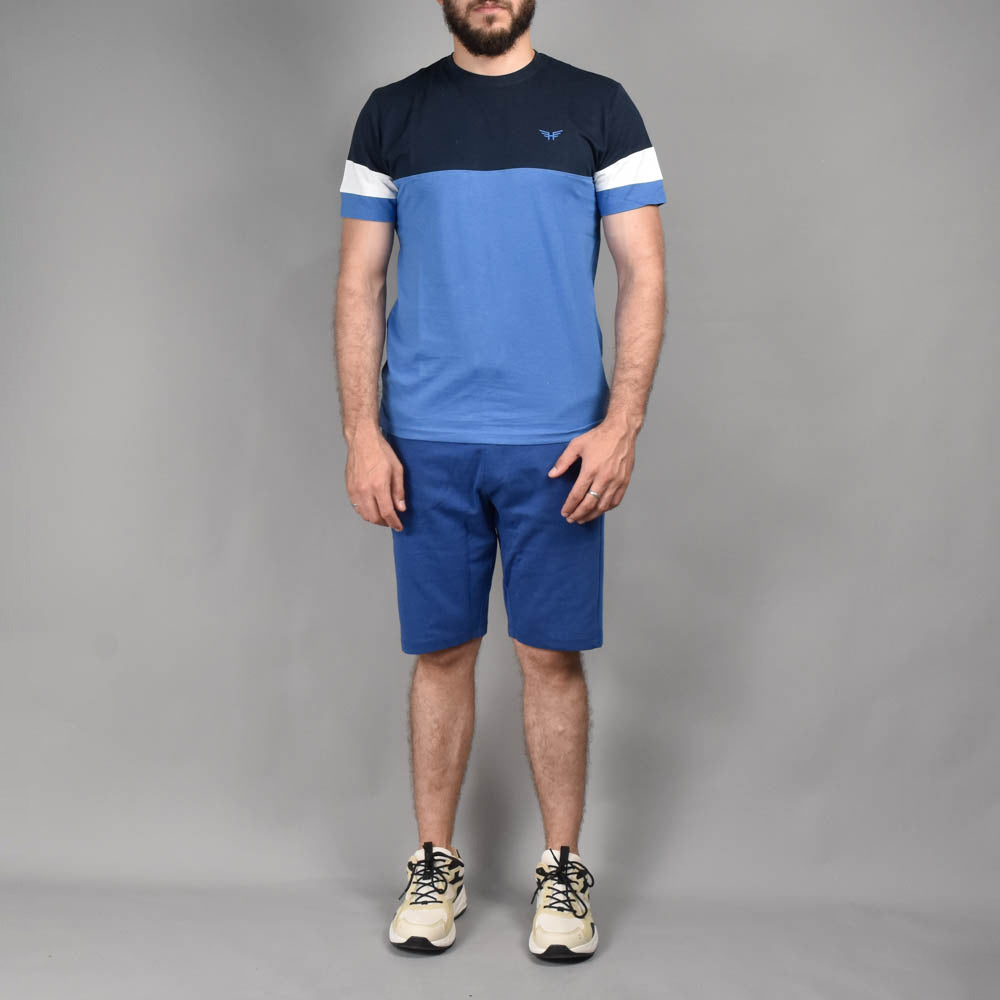 HARD1 Ensemble Short et T-shirt Bicolore Homme
